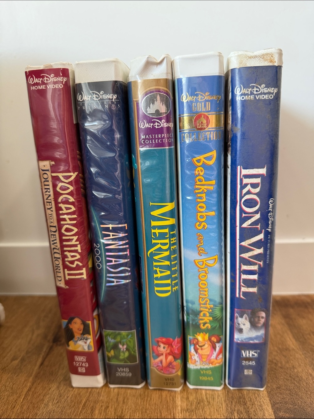 Disney Vintage VHS Collection Set of 5